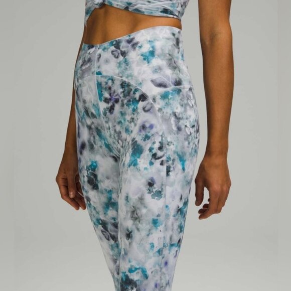 Lululemon Unlimit High-Rise Tight 25  - Kaleidofloral Multi size 14 in EUC - Picture 2 of 8